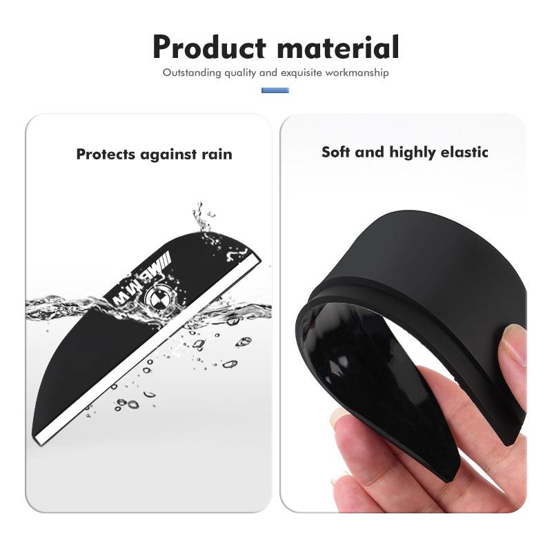 2pcs Carbon Car Rearview Mirror Rain Eyebrow Blocker Sun Visor For BMW M F10 F20 F30 F40 F15 F25 F26 F31 F49 E62 E83 E84 JG4