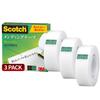 3M Scotch Tape Mending Small 18mm X Tape, Roll, 30m, 3-Pack, 810-1-18-SIOC