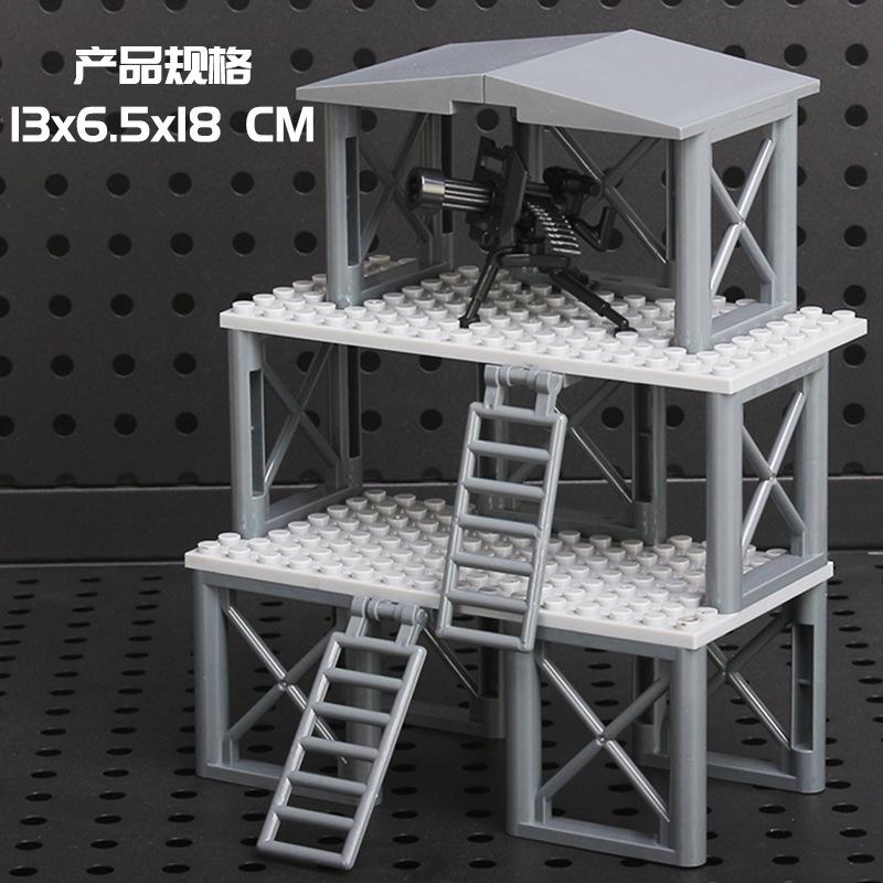 Конструктор для самостоятельной сборки модель из строительных блоков MOC сцена оружейная военная база подарок на день рождения ребенка Детские развивающие игрушки