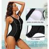 CHARMLEAKS Women Athletic One Piece Swimwear Lap Swimming Competition Swimsuit Racerback Bathing Suit