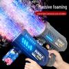 Handheld 10-Hole Gatling Bubble Machine Toy – Automatic Bubble Gun for Kids