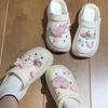 7,0 см обувь с отверстиями женская мультяшная милая верхняя одежда на высокой толстой подошве нескользящая не пахнущая ногами дышащая с закрытым носком шлепанцы