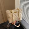 IELGY Large-Capacity One-Shoulder Diagonal Female Bag Spring Fashion Korean Version Work Commuter Underarm Tote Bag