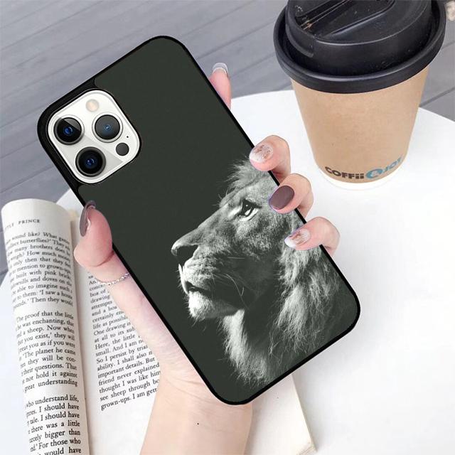 Чехол для телефона с изображением льва для Apple iPhone 17 Air Pro Max Plus Coque для iPhone 17 Air 14 15 16 13 12 Max Cover