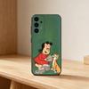 Cartoon The L-Little L-Lulu Show  phone Case For Samsung S25,24,21,22,23,30,Ultra,20,Plus,Fe,Lite,Note Soft Black Cover