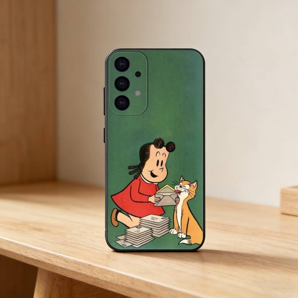 Cartoon The L-Little L-Lulu Show phone Case For Samsung S25,24,21,22,23,30,Ultra,20,Plus,Fe,Lite,Note Soft Black Cover