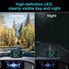 For All Vehicle Compatible HUD GPS Display Digital Speedometer with Clear Viewing Experience and User Friendly Design