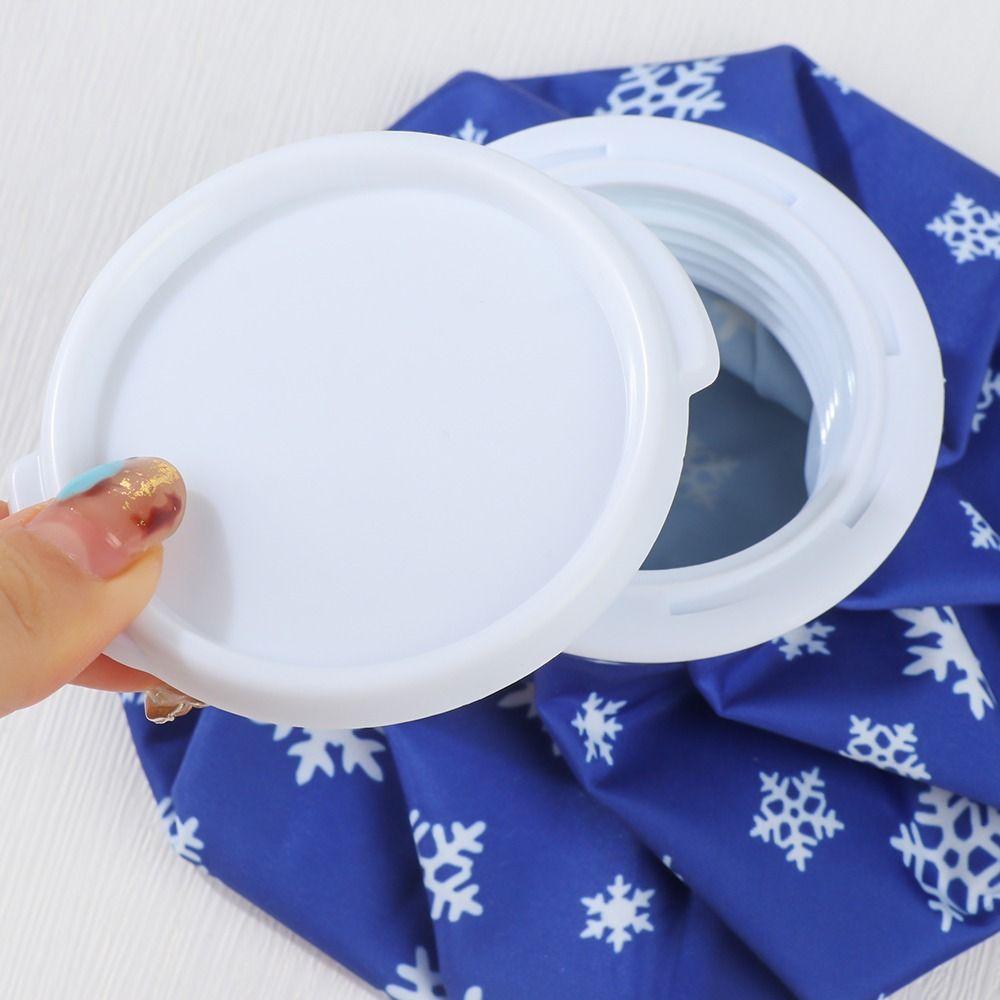 Snowflake Pattern Ice Compress Keep Warm Relieve Pain Ice Bag Ice Pack Cold Water Bag Hot Water Bag