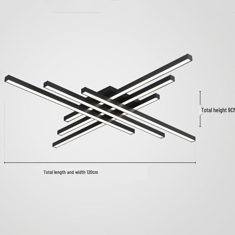 Современный минималистичный светодиодный потолочный светильник для гостиной, спальни и кабинета