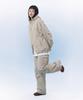 Masmarulez Apparel [Набор] Базовый двухсторонний легкий ветрозащитный костюм_Светло-серый