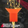 KEMIMOTO ATV UTV Motorcycle Car Truck Boat Silicone Fold Skid Oil Change Funnel for Can-am Maverick X3, X3 Max Defender