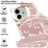 Cute Case for iPhone 16 Pro Max 6.9'', Pink Kawaii Funny 3D Bow Cartoon Silicone Cat Phone case, Soft Shockproof Classic Protective Cover for Women Gi
