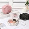 Compact Fragrance-Style Lipstick & Data Cable Makeup Bag