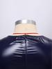 Men’s One-Piece Swim Bodysuit S-3XL Waterproof Sleeveless Back Zipper Open Crotch Button Closure Elastic Waist for Club
