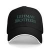 Отдел управления рисками Lehman Brothers Повседневная бейсболка Летняя кепка-тракер Рыболовная кепка-snapback Мужские взрослые бейсболки