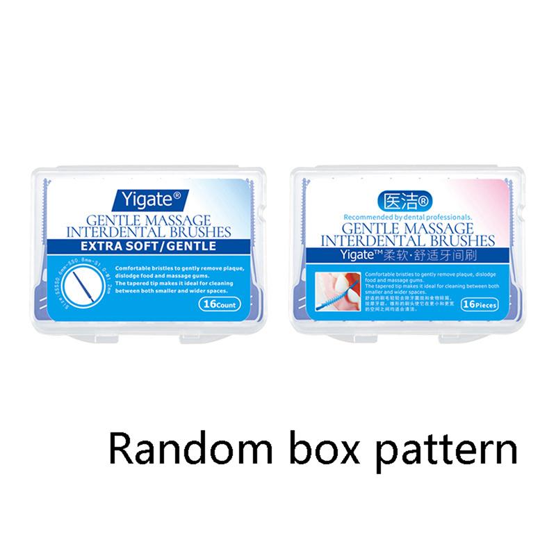 16 шт. межзубных щеток для чистки зубов и ухода за полостью рта