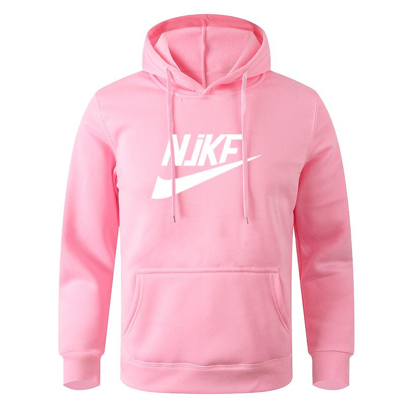 New men's and women's autumn and winter fleece hoodie jacket NjKF mother print foreign trade leisure sports hoodie trendy men's