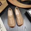 Ретро туфли Doudou на плоской подошве женские 2025 осень новые универсальные мягкая подошва удобные на одной педали ленивые одинарные туфли женские