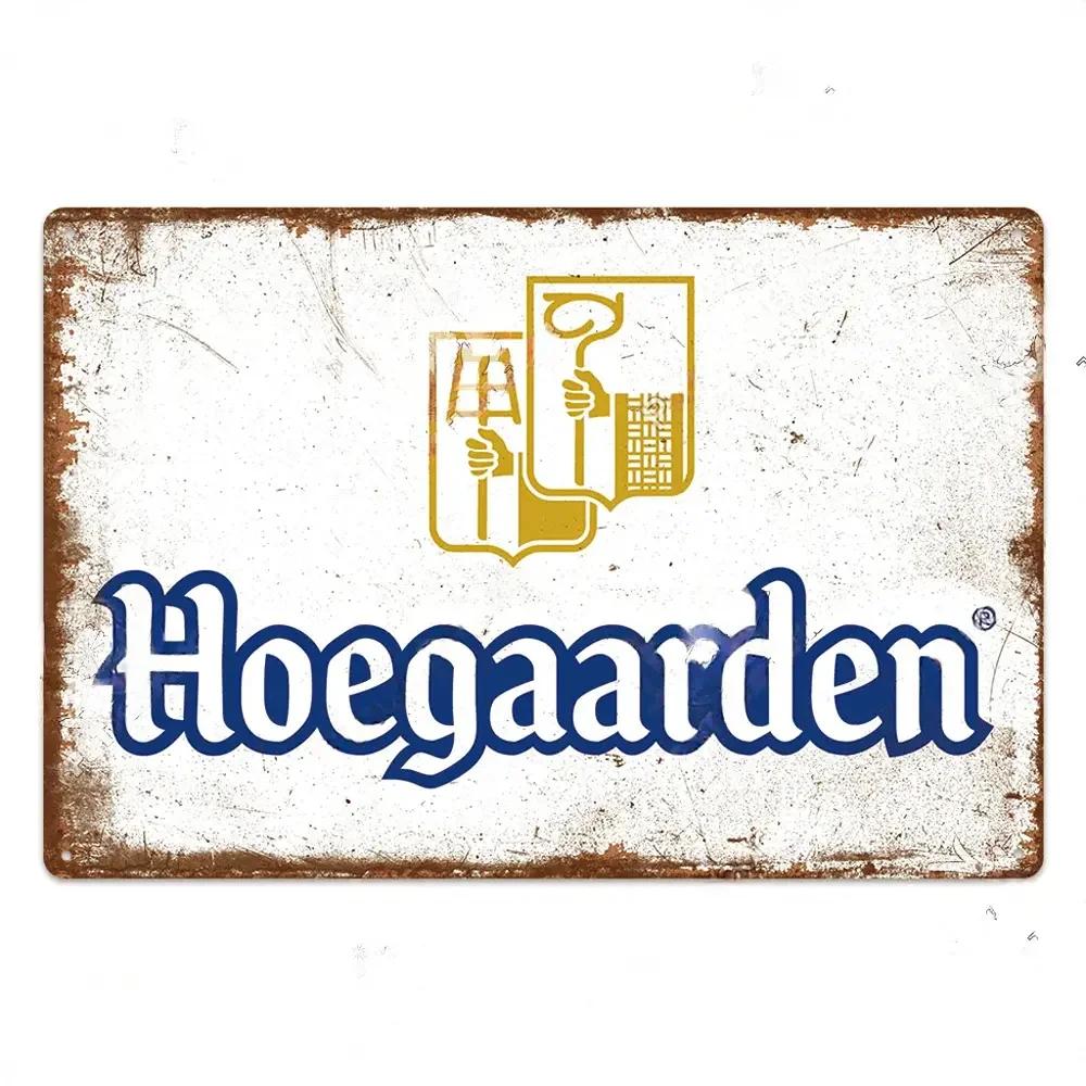 Ретро бельгийский пивной бренд постер винтажный знак металлический знак декоративная табличка для комнаты бар паб человек пещера клуб настенное украшение