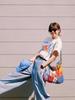 Cartoon Anime Oversized Cotton T Shirt With Print For Casual Wear