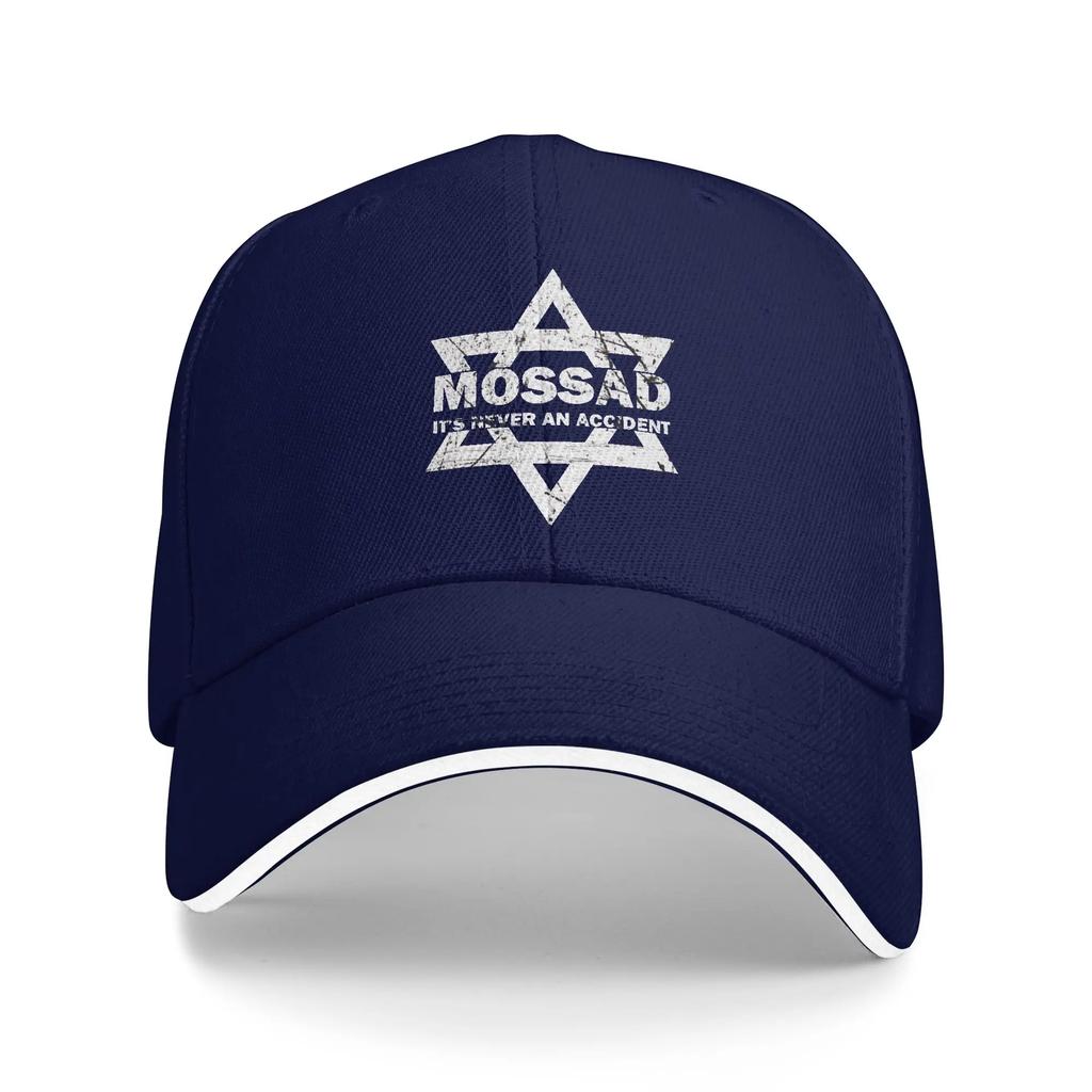 Mossad Its Never An Accident Israeli Intelligence Sun Baseball Cap Female Male Design Hip Hop Hats Fashion Baseball Caps