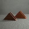 Elegant Creative Napkin Stand Decorative Vertical Paper Storage Rack Wooden Tissue Holder  Hotels
