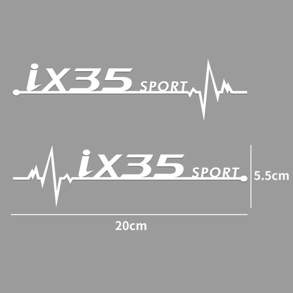 2pcs Car Side Window Decor Vinyl Pvc Decal Car Accessories For Hyundai Elantra Accent Tucson Sonata GDI Ix35 I30 I20 Azera Ix20 Y9