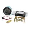 40-120℃/100-250℉ Dual Unit Motorcycle Temperature Meter 52mm Auto Temp Gauge with Sensor Adapter 1/8NPT For Gasoline Vehicle