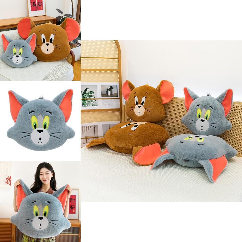 Tom And Jerry Cartoon Plush Cushion Pillow For Home Office Napping