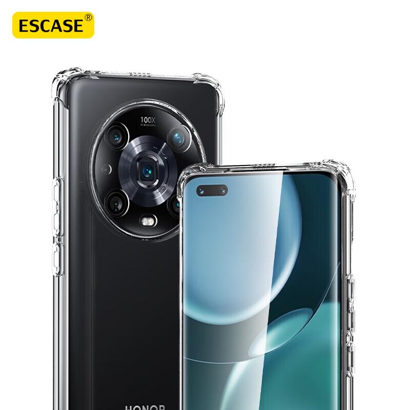 Прозрачный противоударный чехол из ТПУ ESCASE для серии Honor Magic