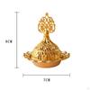 Металлический Столик-Подсвечник Декорация для Центра Стола Диффузор Аромата Держатель для Благовоний для Чайной Комнаты Храма Йоги