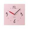 Okuma Japan Higashiosaka Brand Certified Product Kita Toshiyuki SPAZIO Wall Clock Rose Pink 250 X 250 X 20mm 649253