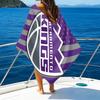 Kings Basketball Team Logo Quick-Dry Microfiber Beach Towel Super Soft & Absorbent for Bath, Beach, Travel  Bath Time Accessory, Fan gifts