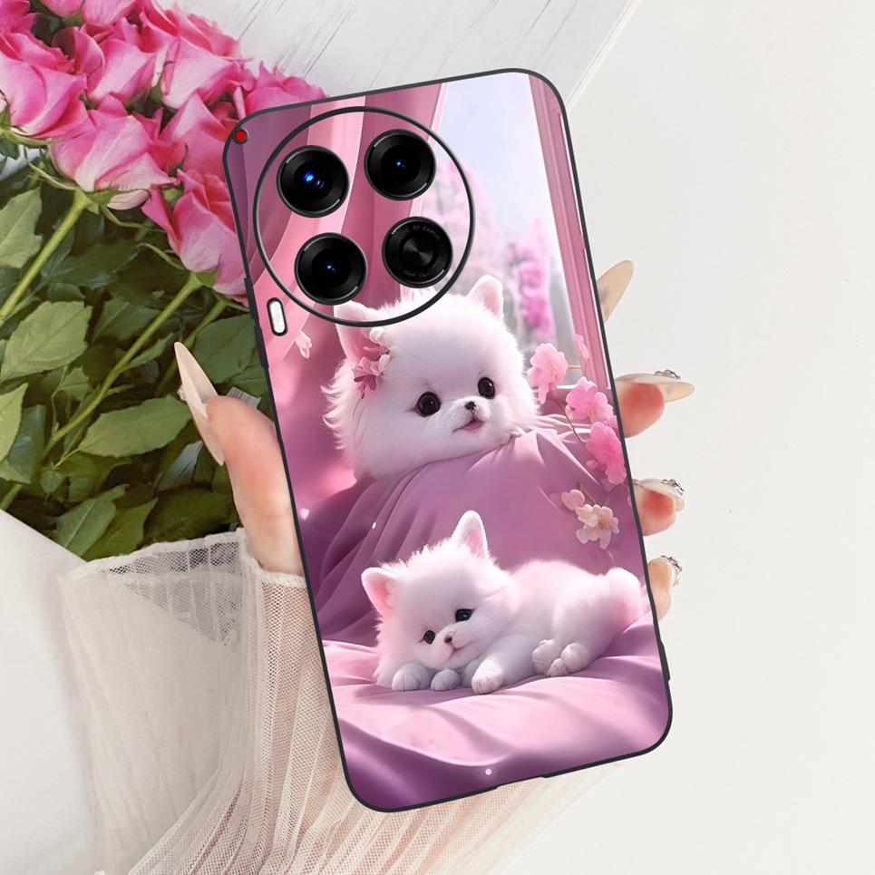 Чехол для телефона Tecno Camon 30 Premier Camon 30 30s Pro С рисунком Китайский дракон Милый кот Мультяшный узор Мягкий силиконовый чехол из ТПУ