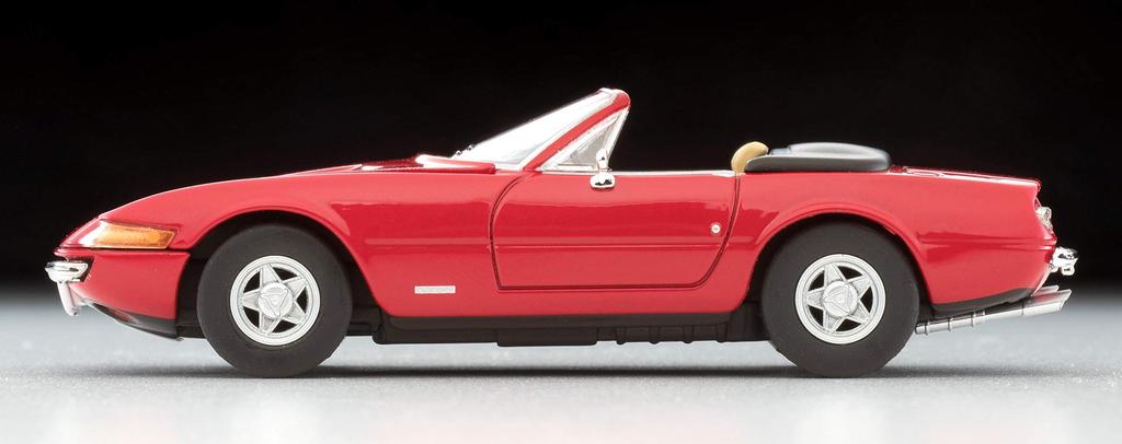 Tomytec Tomica Limited Vintage TLV Ferrari 365 GTS4 Red Finished Model 311546 1/64