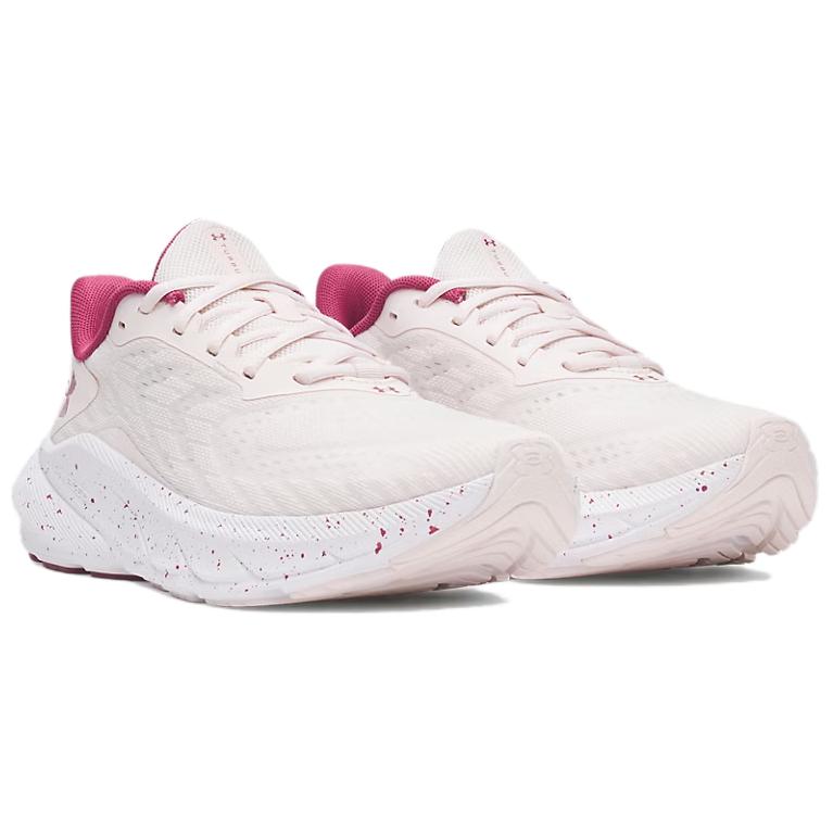 Women's Sneakers Under Armour Charged+ Turbulence 3 Running Shoes Women's Low Top Pink