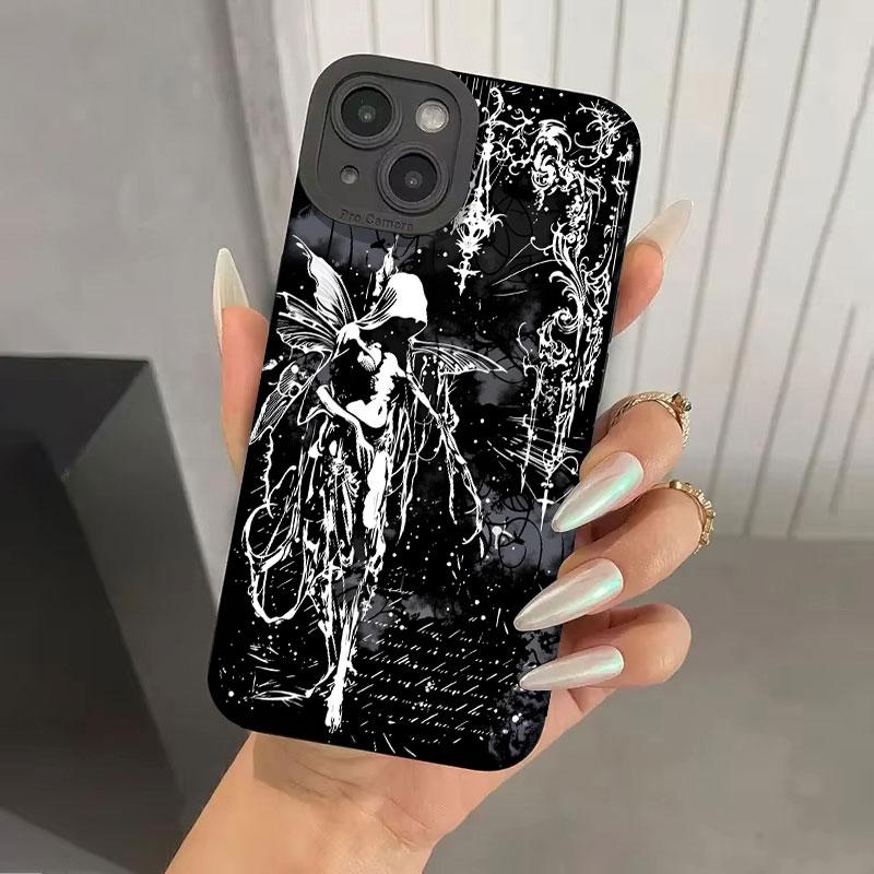Роскошный Ретро Готический Ангел Девушка Чехол для Телефона Для Samsung Galaxy S26 Ultra S25 S24 Plus S23 FE S22 S21 S20 A15 A35 A55 A54 5G Обложка