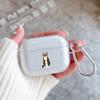 Милый Мультяшный Капибара Кот С Крючком Чехол Для AirPods 2 3 1 Чехлы Для Apple AirPods Pro 2 Прозрачный Мягкий Чехол Для Наушников