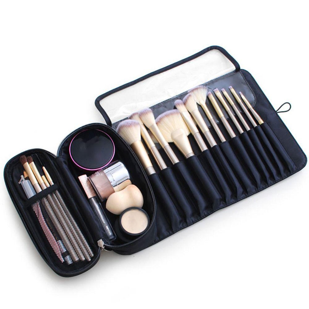 Rolling Bags Makeup Brush Bag Dust-proof Makeup Brush Holder Nylon Makeup Case  Travel