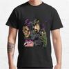 Ora ora man Аниме JoJo's Bizarre Adventure Подарок футболка Манга с принтом Футболка 100% хлопок Графическая C