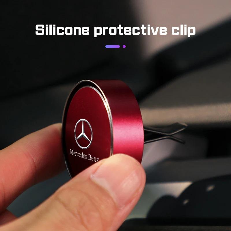 HGQ5 For Mercedes-Benz AMG A B C E S V A45 C43 CLA R-Class GLA GLB Car air outlet aromatherapy Air Freshener Solid Fragrance Diffuser