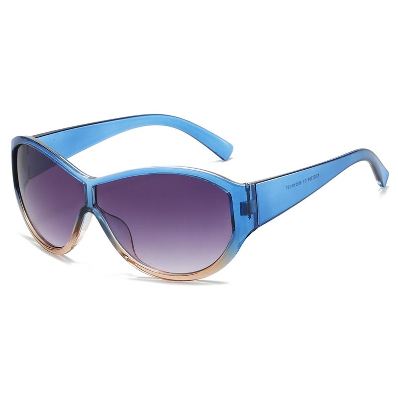 Винтажные Модные Солнцезащитные Очки с Большой Оправой Женские Мужские Дизайнерские Солнцезащитные Очки Роскошного Бренда Леди Мужские Очки для Путешествий и Занятий Спотом на Открытом Воздухе UV400