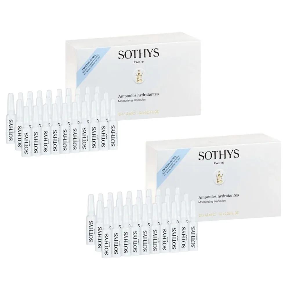 Sothys Увлажняющая ампула 2 упаковки (1,5 мл x 60 флаконов)