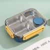 850ml Portable Lunch Boxes for Children Adults Thermo Soup Bento Box Stainless Steel Insulated Heating Food Storage Container