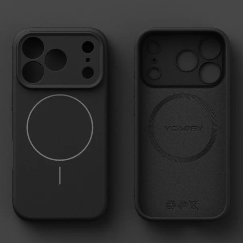 Магнитный Жидкий Силикон Для Чехла Телефона Magsafe Для iPhone 17 16 15 14 13 12 Pro Max 16 Plus 17Air Ощущение Кожи Мягкий Чехол