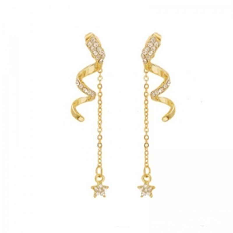 Длинные серьги с кисточками Женские Корейский Дизайн ДунДэмун Универсальные серьги