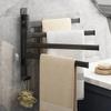 Bathroom Towel Rack Rotatable Towel Holder Space Aluminum 2/3/4/5-Bar Towel Hanger Kitchen Shelf Paper Hanging Wall Mounted