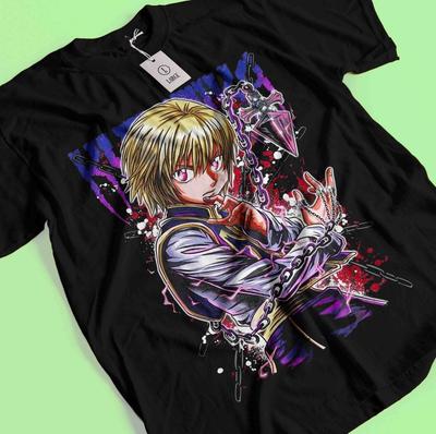 Рубашка Курапики Hunter X Hunter HXH Футболка Хисоки Футболка Киллуа Футболка Леорио Гон