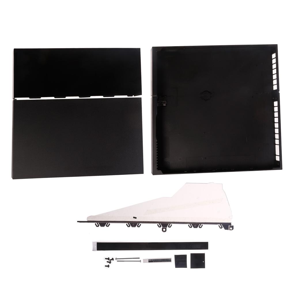 Чехол для игрового автомата, сплошной цвет, сменный корпус игровой консоли, полный корпус для PS4 1000 1100, игровые аксессуары, черный