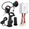 Electric Bike Conversion Kit 36V 350W Heat Dissipation Headlight Switch Electric Bike Motor